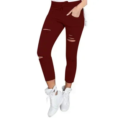 Jean déchiré pour femme femme grande taille pantalon déchiré pantalon crayon extensible Leggings femme jean femme jean