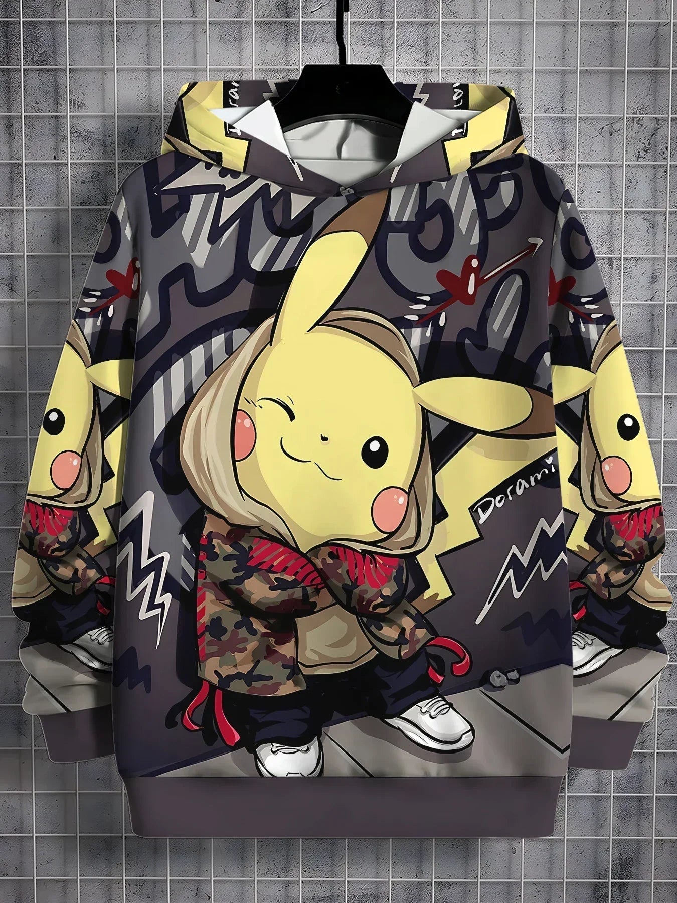 Sweat-shirt à capuche imprimé 3D Pikachus mignon Pokemons de dessin animé toutes saisons pour enfants, pull Cool, vêtements unisexes pour garçons et filles