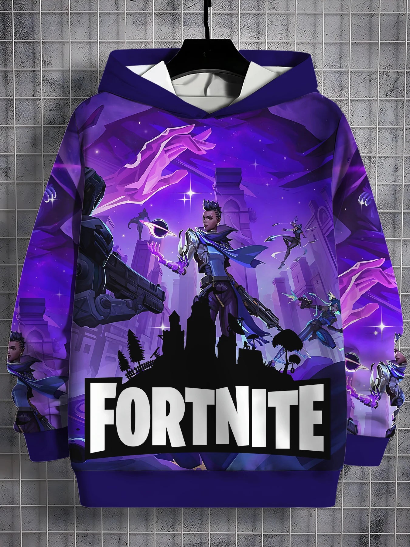 For-Popular-Games-F-Fortnites-3D Imprimer Toutes Les Saisons Enfants Sweat-Shirt Décontracté Cool Hauts Pullover Vêtements Unisexe Garçon Fille Sweats À Capuche