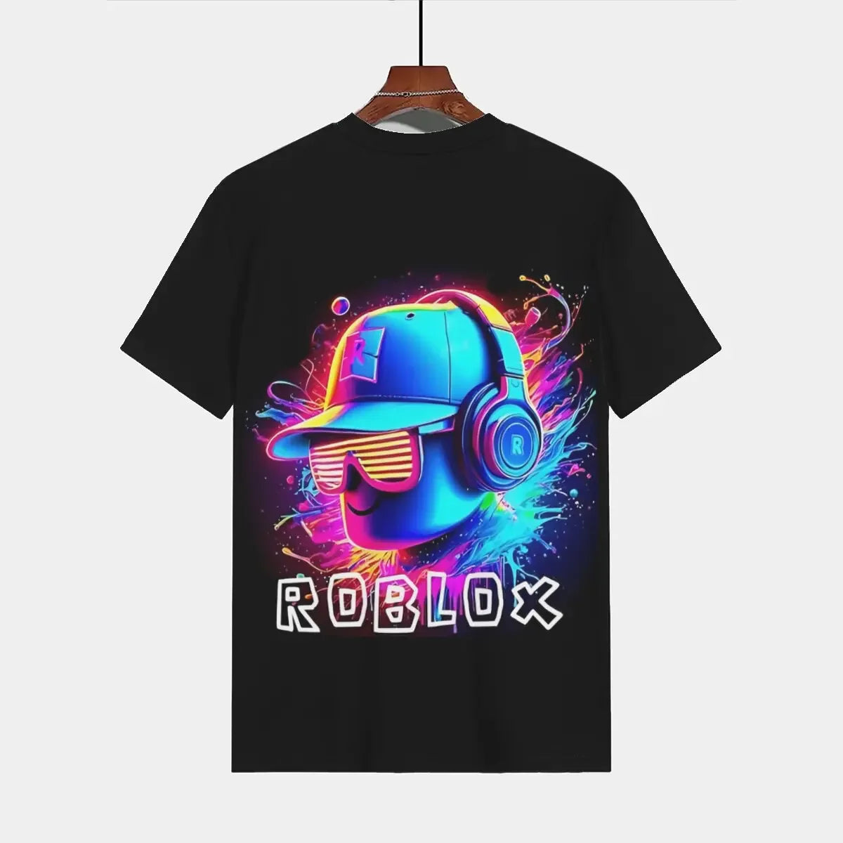 vêtements 5 à 14 ans hommes vêtements de plein air pour r-robloxes enfants garçon fille enfant T-Shirt t-shirts