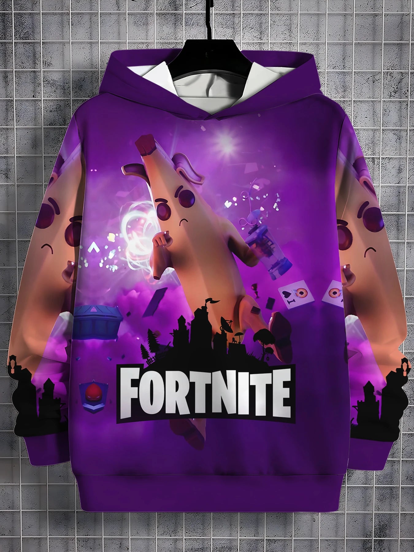 For-Popular-Games-F-Fortnites-3D Imprimer Toutes Les Saisons Enfants Sweat-Shirt Décontracté Cool Hauts Pullover Vêtements Unisexe Garçon Fille Sweats À Capuche