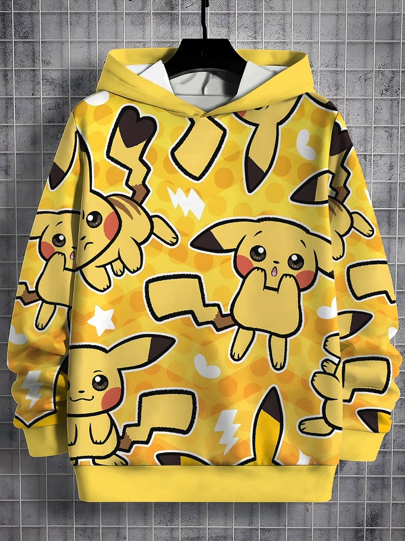 Sweat-shirt à capuche imprimé 3D Pikachus mignon Pokemons de dessin animé toutes saisons pour enfants, pull Cool, vêtements unisexes pour garçons et filles